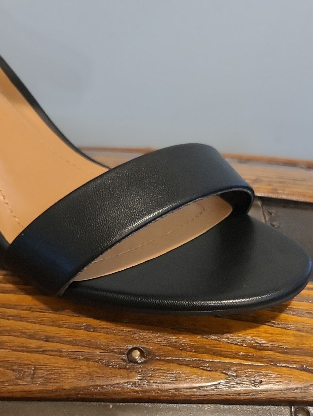 Style & Co. Black Ankle-Strap Mid Heel Sandals, Sz 9, New - Picture 5 of 7